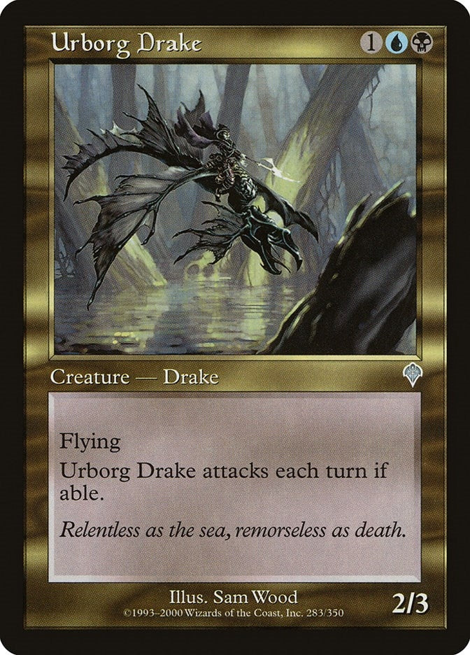 Image for Urborg Drake (283) (INV) - Magic: The Gathering