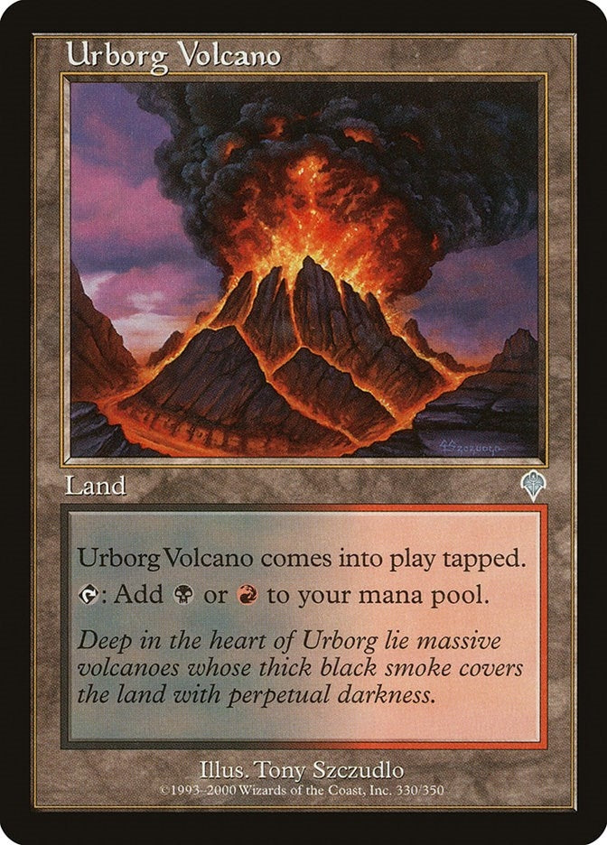 Image for Urborg Volcano (330) (INV) - Magic: The Gathering