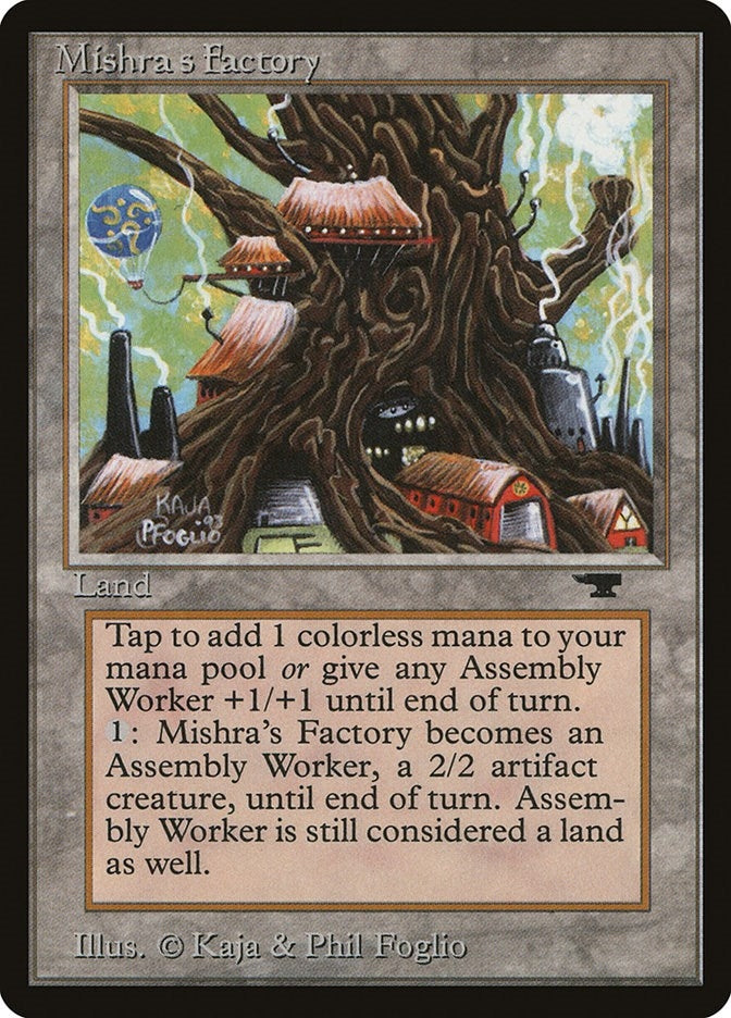 Image for Mishra's Factory (Spring) (ATQ) - Magic: The Gathering
