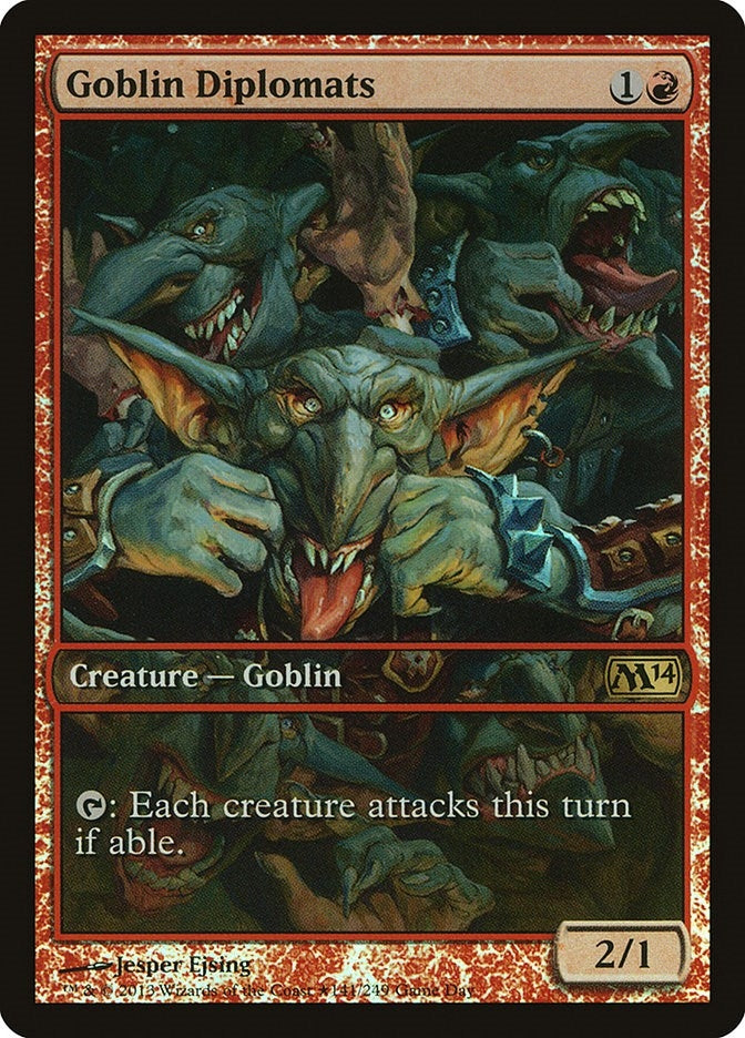 Image for Goblin Diplomats (141) (GAME) - Magic: The Gathering