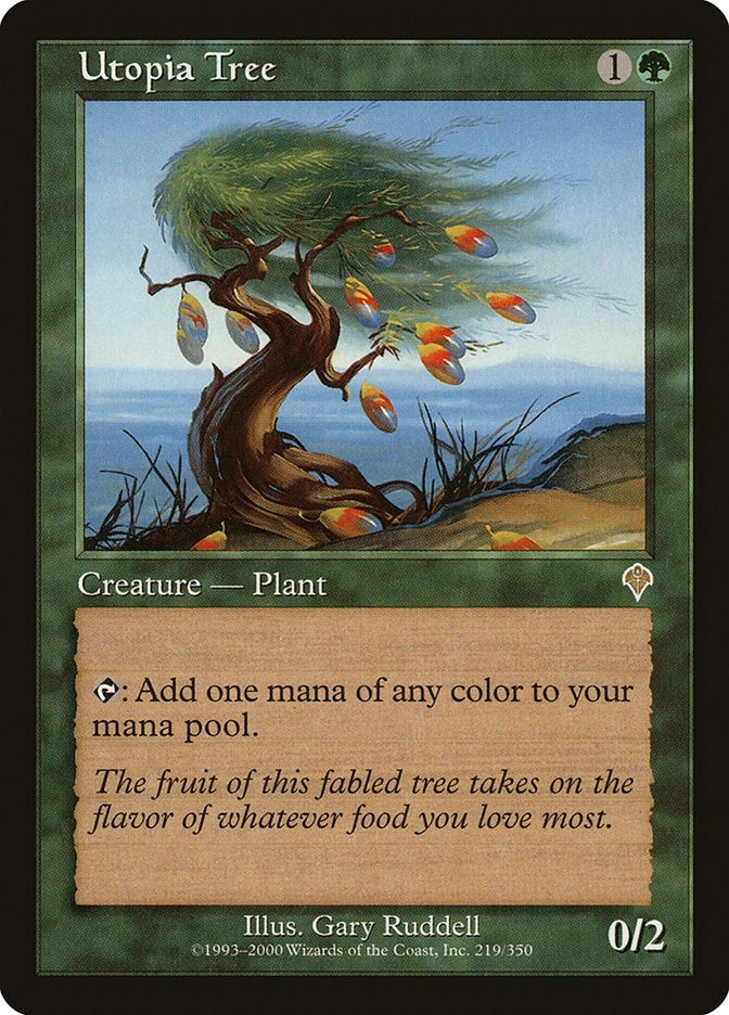 Image for Utopia Tree (219) (INV) - Magic: The Gathering