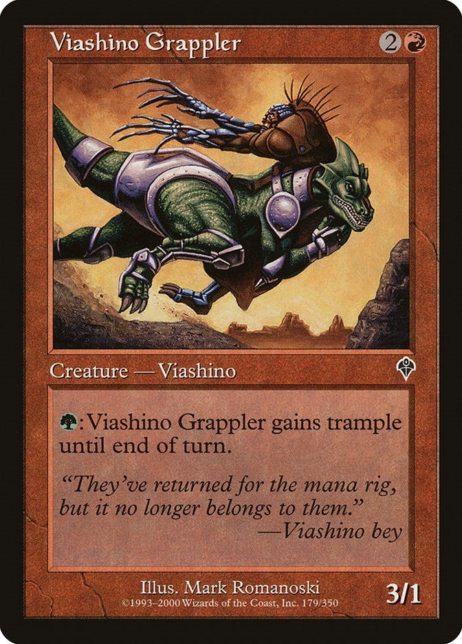 Image for Viashino Grappler (179) (INV) - Magic: The Gathering