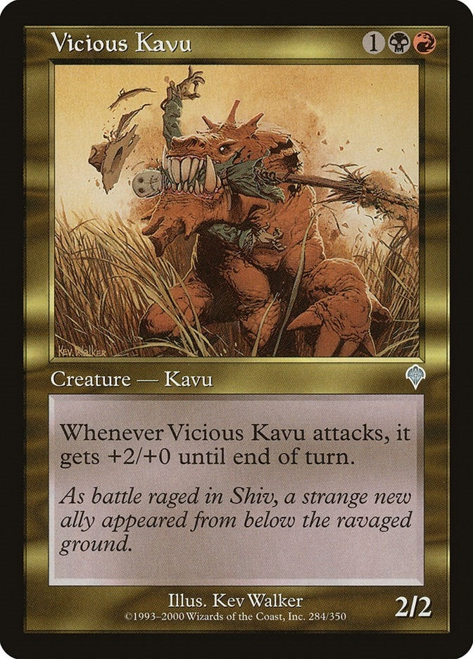 Image for Vicious Kavu (284) (INV) - Magic: The Gathering