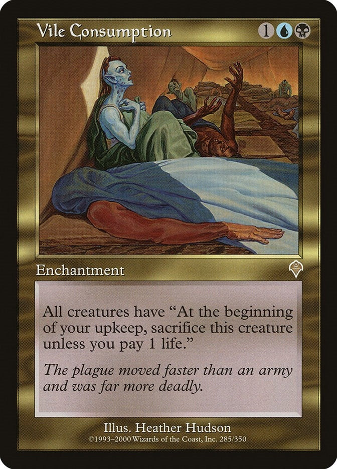 Image for Vile Consumption (285) (INV) - Magic: The Gathering