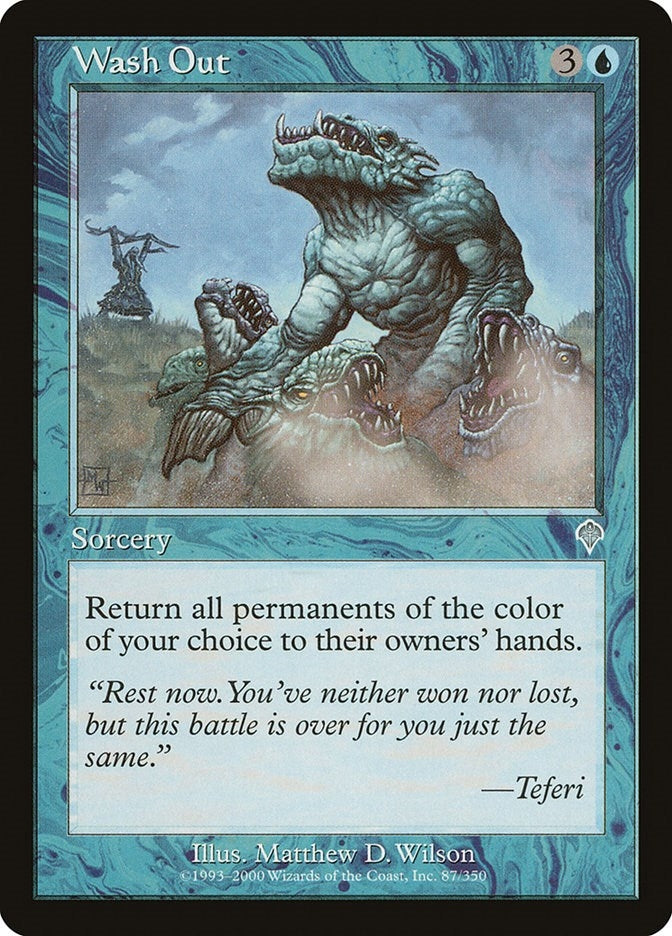Image for Wash Out (87) (INV) - Magic: The Gathering