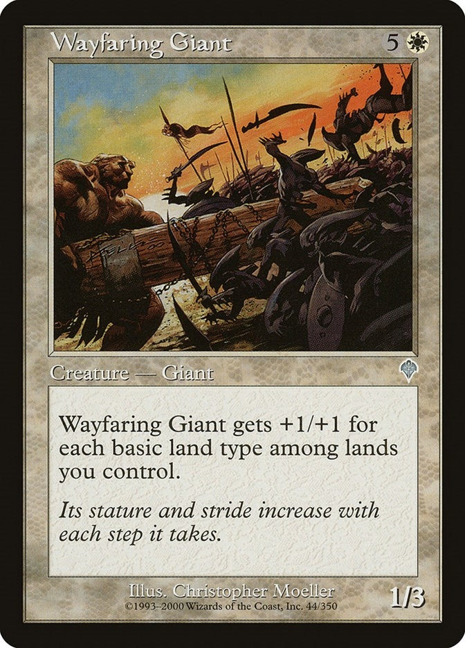 Image for Wayfaring Giant (44) (INV) - Magic: The Gathering
