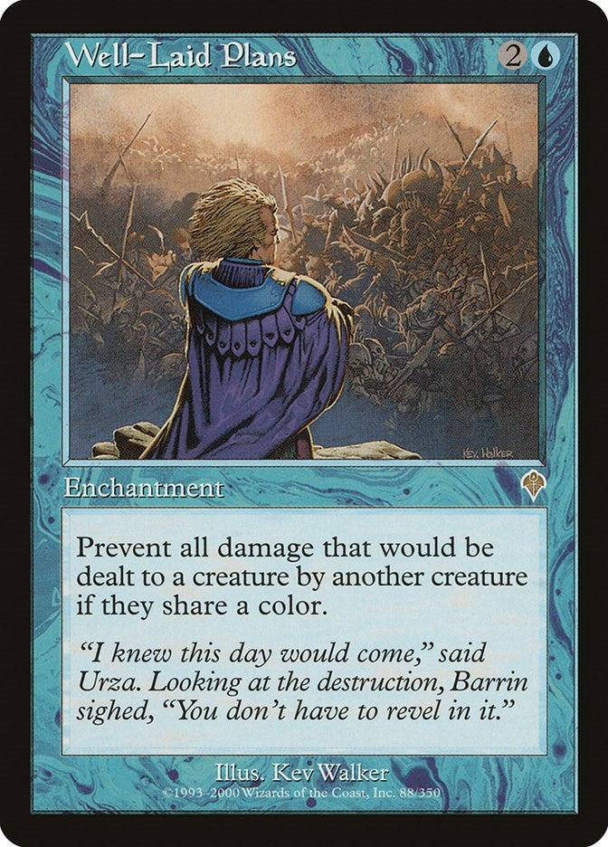 Image for Well-Laid Plans (88) (INV) - Magic: The Gathering