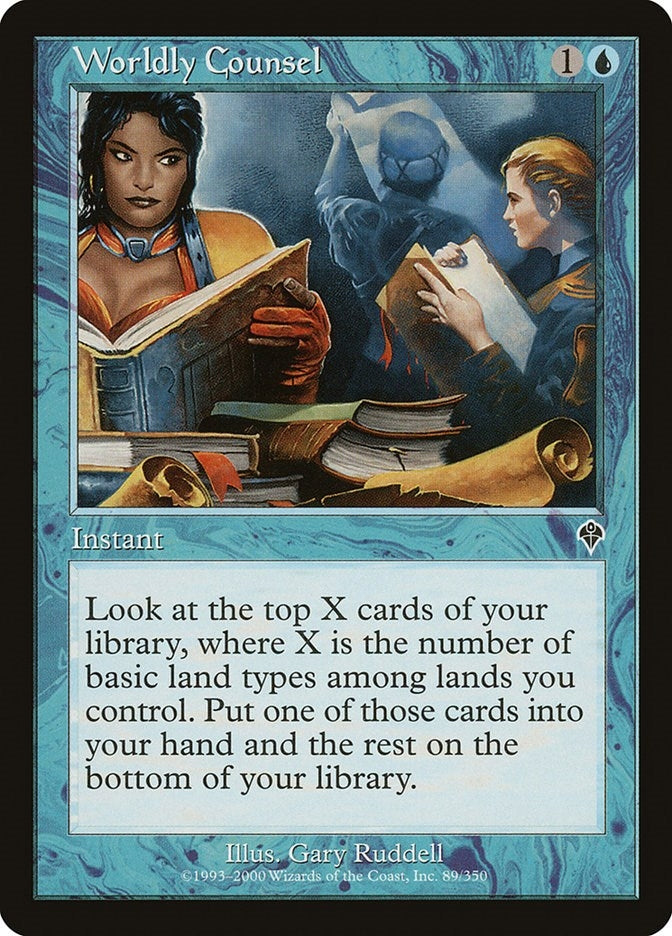 Image for Worldly Counsel (89) (INV) - Magic: The Gathering