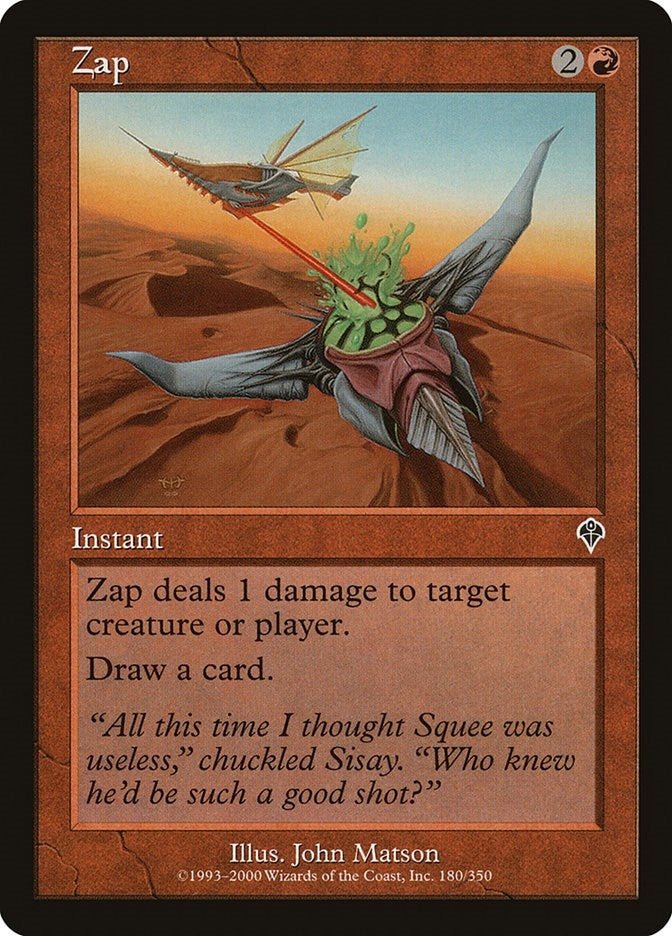 Image for Zap (180) (INV) - Magic: The Gathering