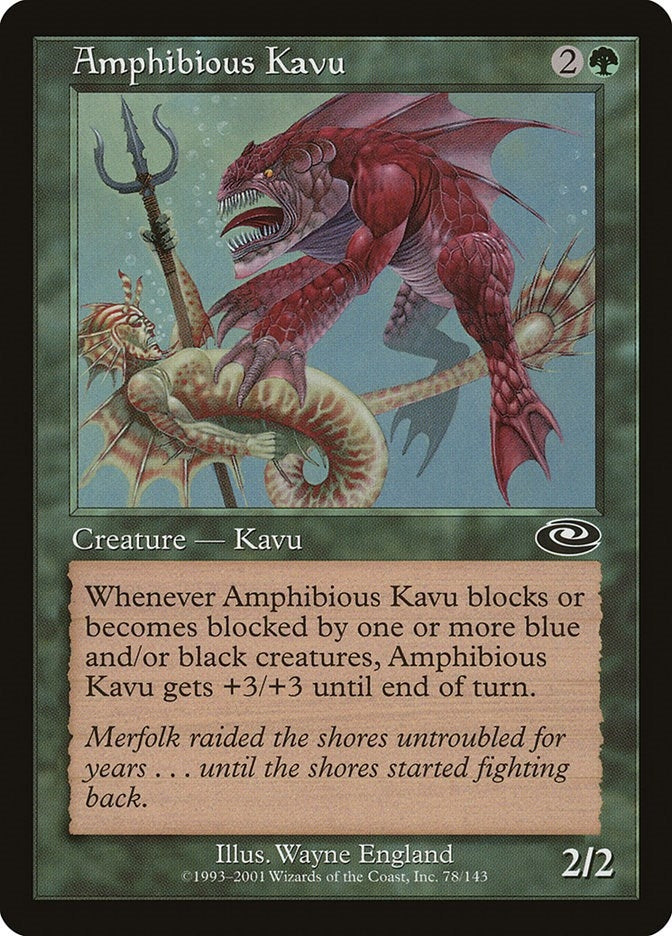 Image for Amphibious Kavu (78) (PLS) - Magic: The Gathering