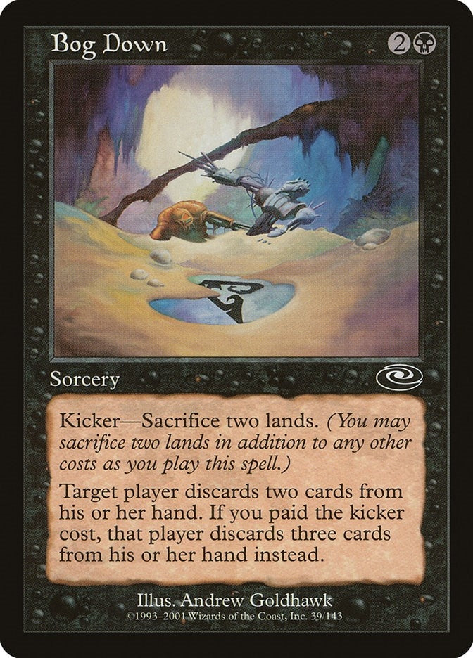 Image for Bog Down (39) (PLS) - Magic: The Gathering