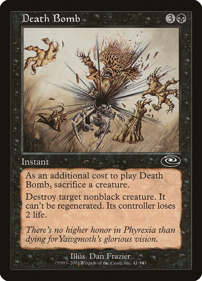 Image for Death Bomb (41) (PLS) - Magic: The Gathering