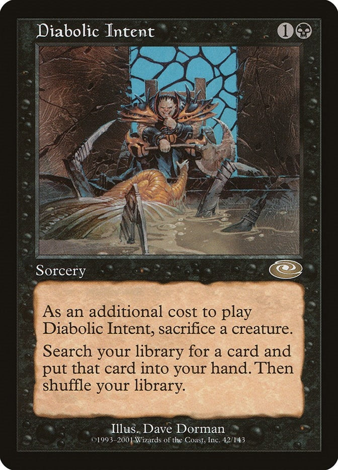 Image for Diabolic Intent (42) (PLS) - Magic: The Gathering