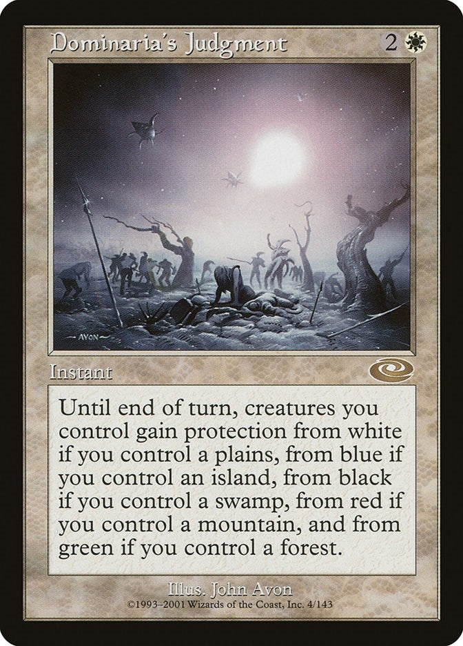 Image for Dominaria's Judgment (4) (PLS) - Magic: The Gathering