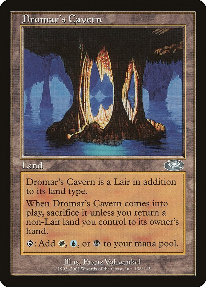 Image for Dromar's Cavern (138) (PLS) - Magic: The Gathering