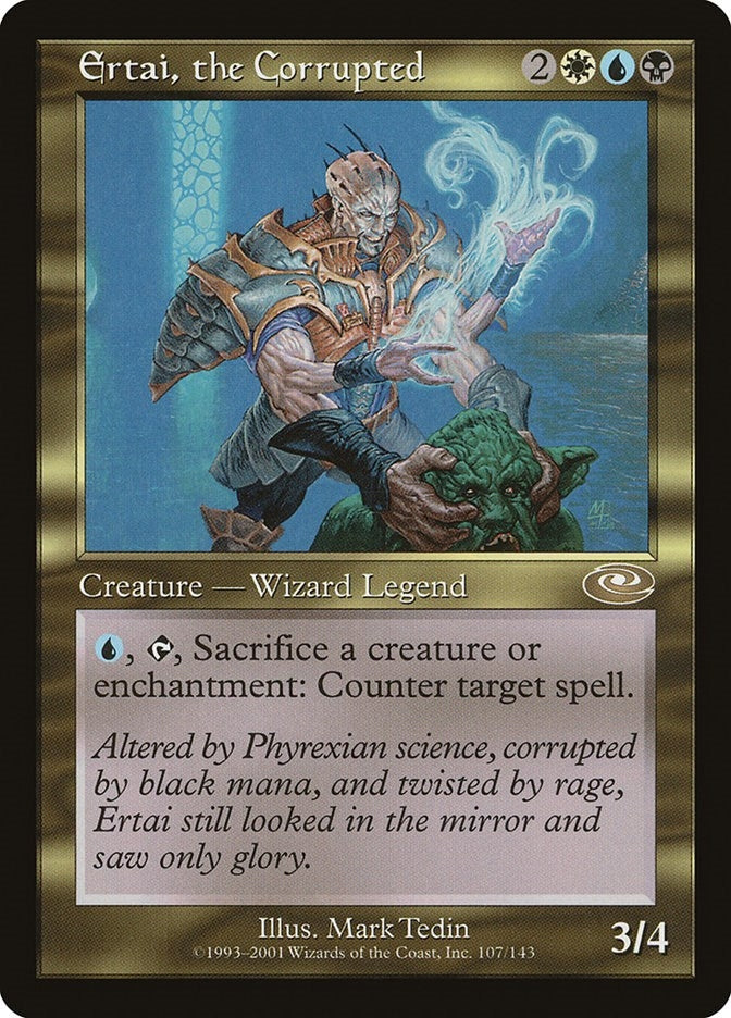 Image for Ertai, the Corrupted (107) (PLS) - Magic: The Gathering