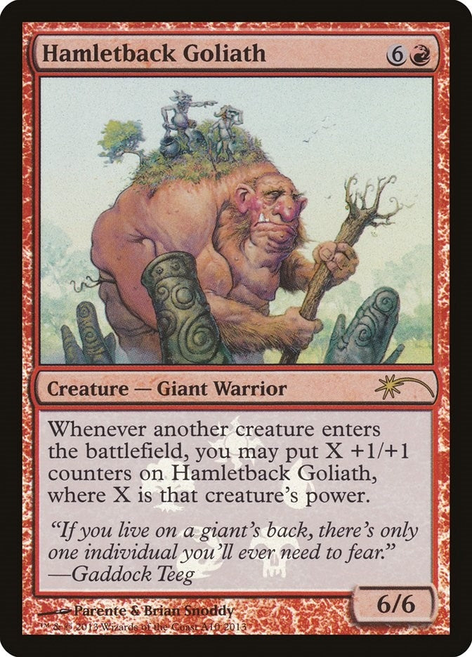 Image for Hamletback Goliath (A10) (MEDIA) - Magic: The Gathering