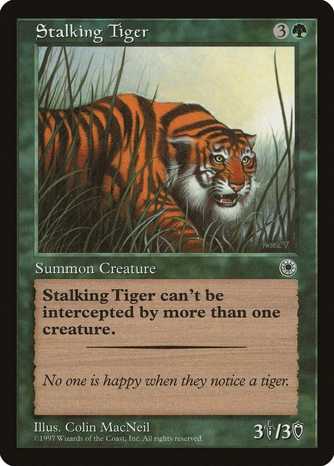 Image for Stalking Tiger (POR) - Magic: The Gathering