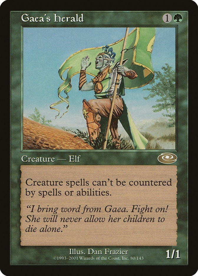 Image for Gaea's Herald (80) (PLS) - Magic: The Gathering