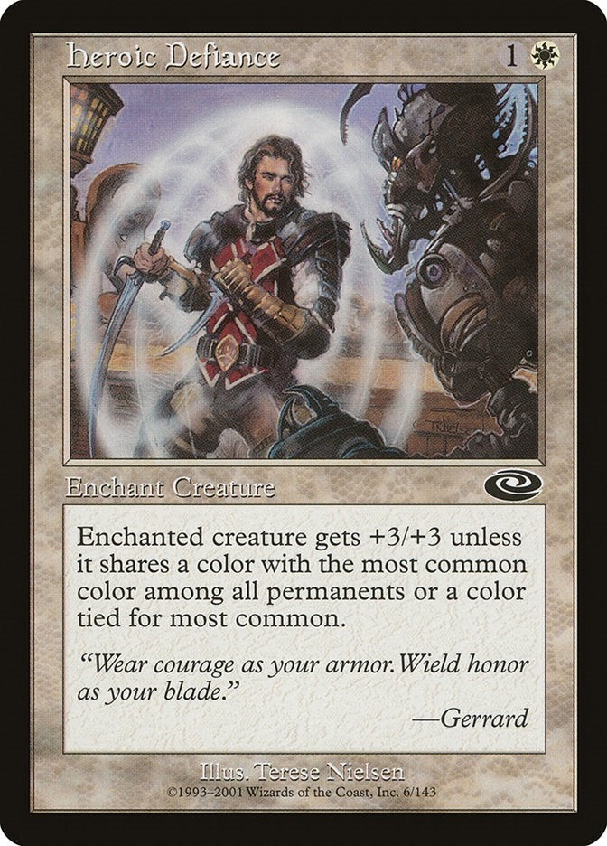 Image for Heroic Defiance (6) (PLS) - Magic: The Gathering