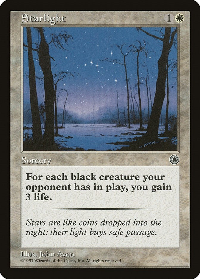 Image for Starlight (POR) - Magic: The Gathering