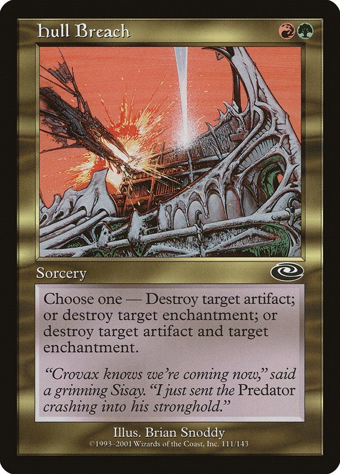 Image for Hull Breach (111) (PLS) - Magic: The Gathering