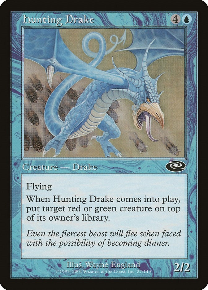 Image for Hunting Drake (27) (PLS) - Magic: The Gathering