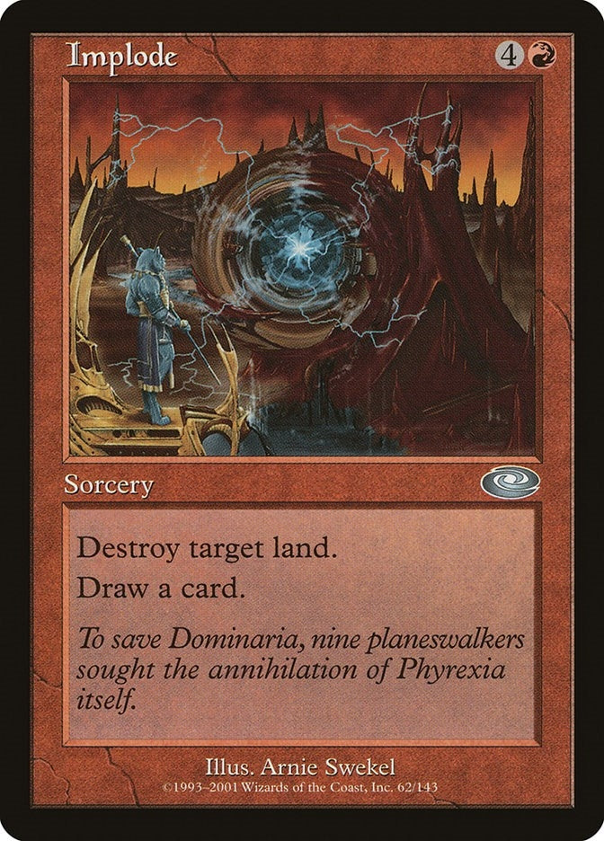 Image for Implode (62) (PLS) - Magic: The Gathering