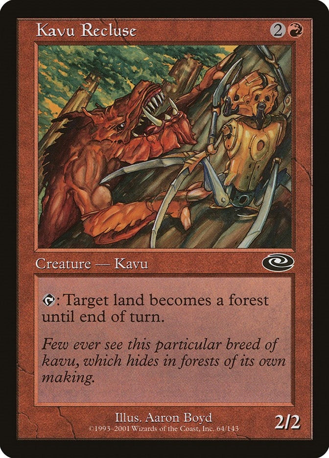 Image for Kavu Recluse (64) (PLS) - Magic: The Gathering