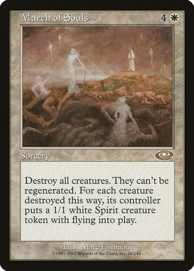 Image for March of Souls (10) (PLS) - Magic: The Gathering