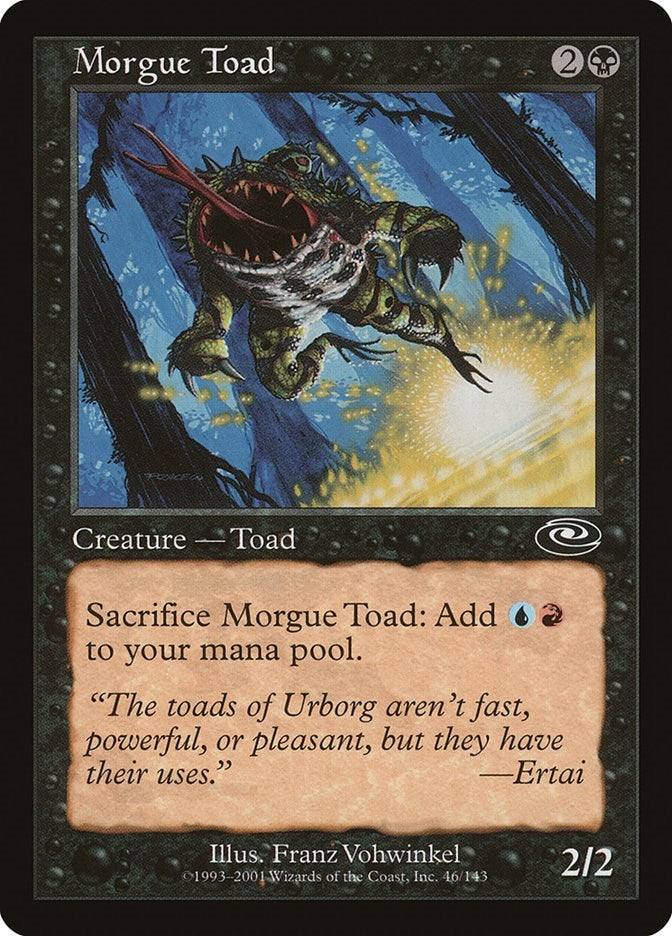 Image for Morgue Toad (46) (PLS) - Magic: The Gathering