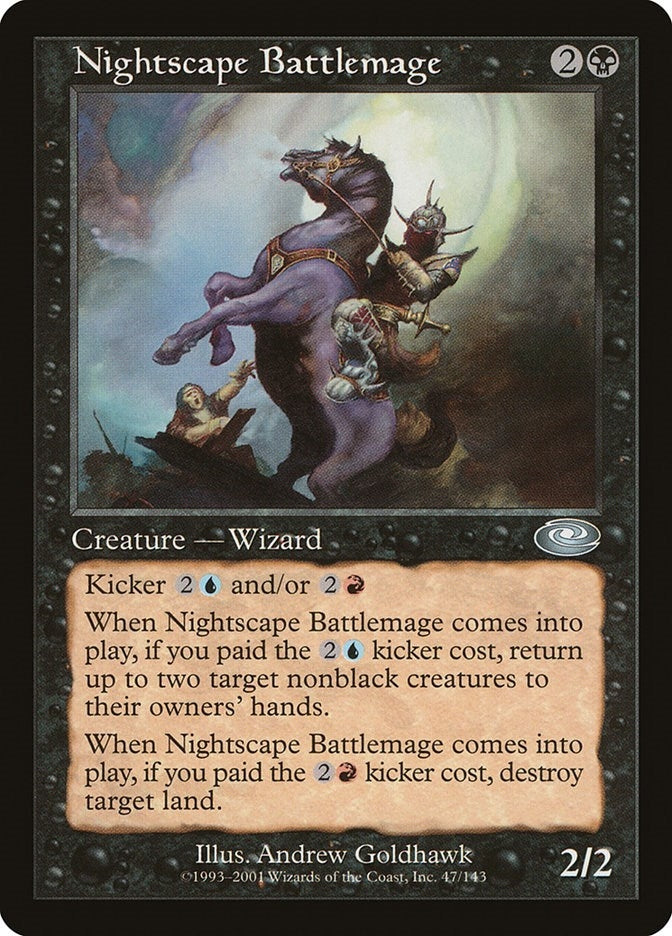 Image for Nightscape Battlemage (47) (PLS) - Magic: The Gathering