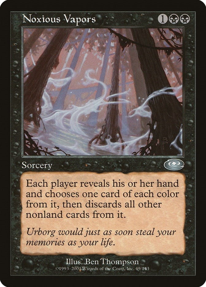 Image for Noxious Vapors (49) (PLS) - Magic: The Gathering