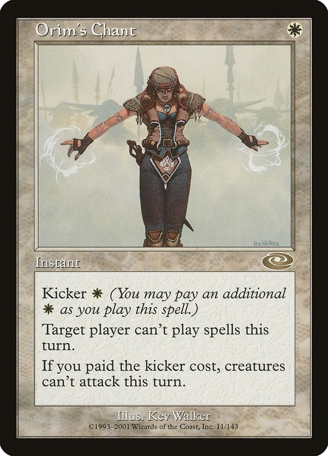 Image for Orim's Chant (11) (PLS) - Magic: The Gathering