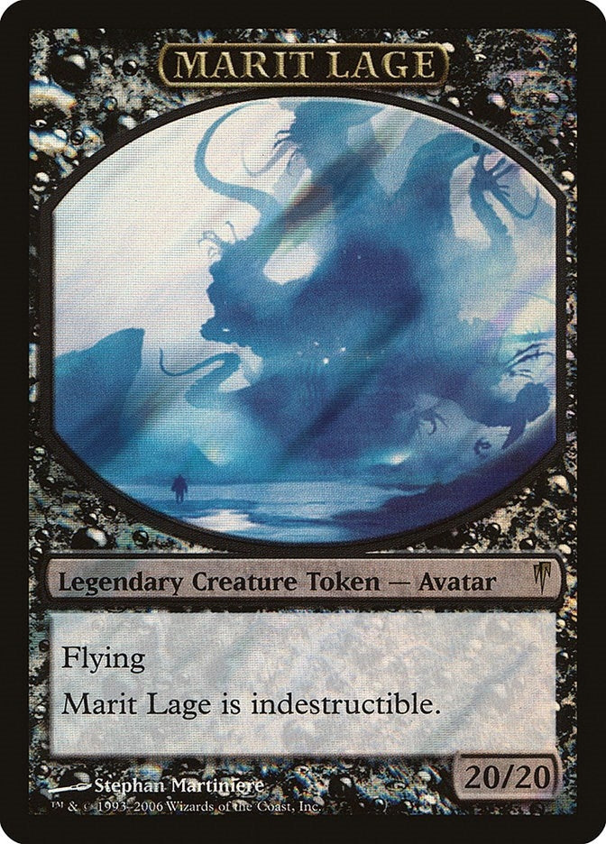 Image for Marit Lage Token (1) (LARP) - Magic: The Gathering