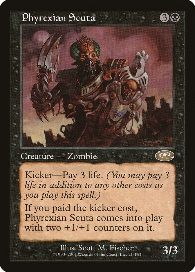 Image for Phyrexian Scuta (51) (PLS) - Magic: The Gathering