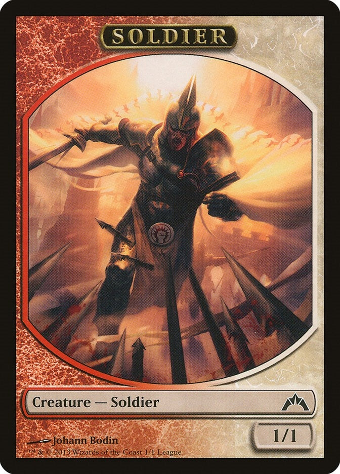 Image for Soldier Token (Gatecrash) (1) (LEP) - Magic: The Gathering