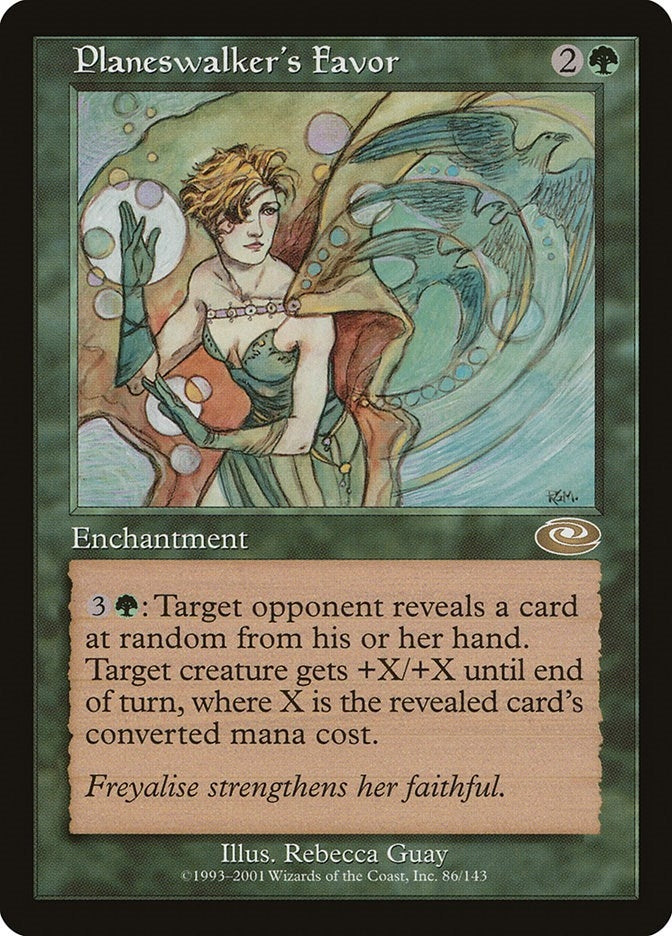 Image for Planeswalker's Favor (86) (PLS) - Magic: The Gathering