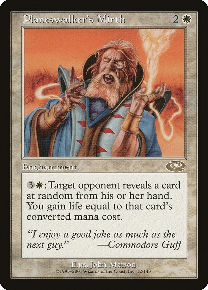 Image for Planeswalker's Mirth (12) (PLS) - Magic: The Gathering