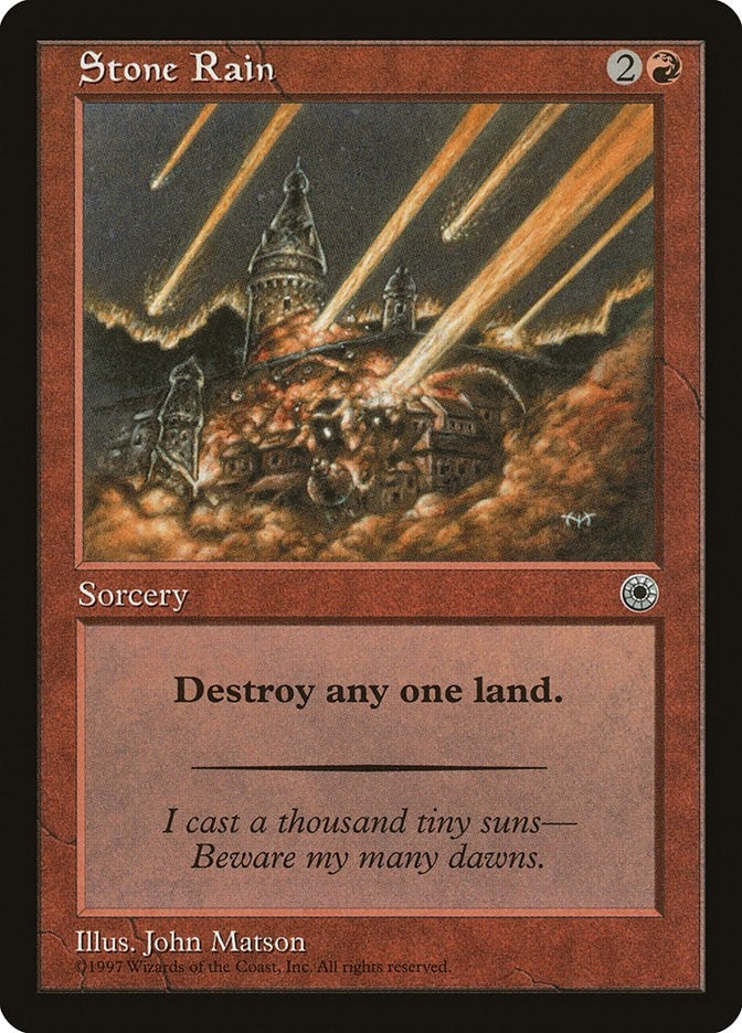 Image for Stone Rain (POR) - Magic: The Gathering