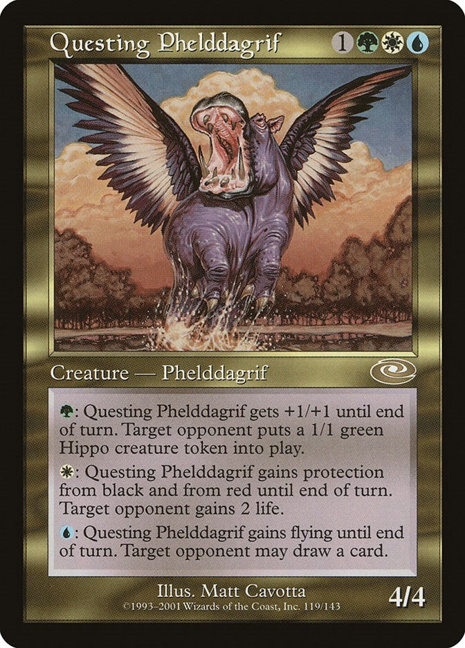 Image for Questing Phelddagrif (119) (PLS) - Magic: The Gathering