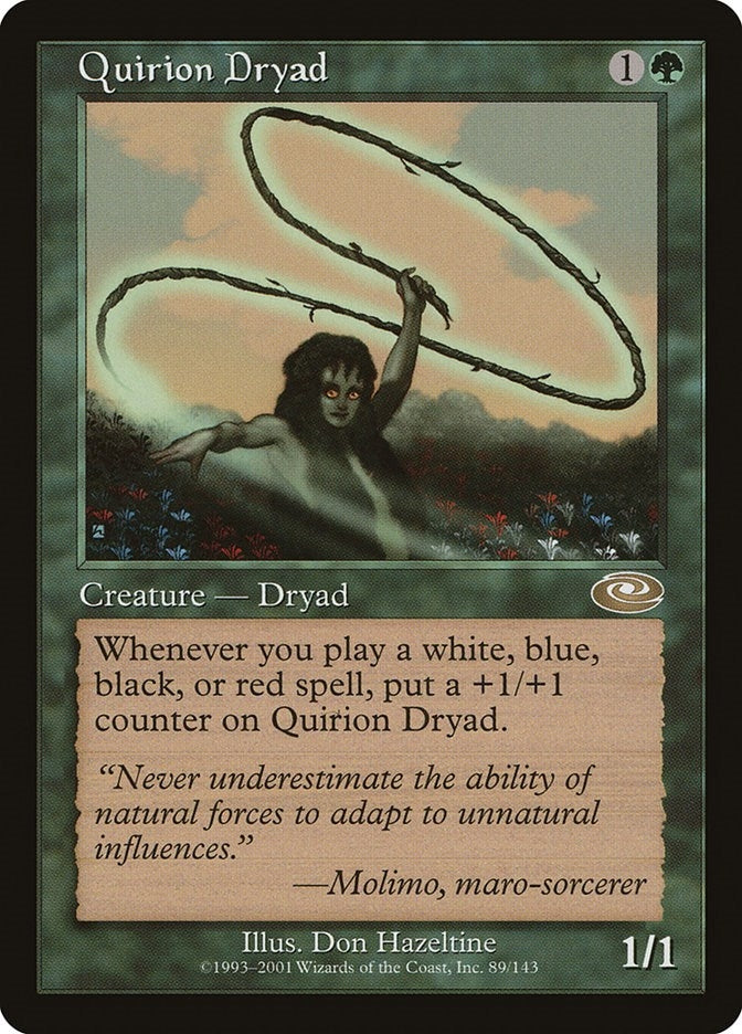 Image for Quirion Dryad (89) (PLS) - Magic: The Gathering