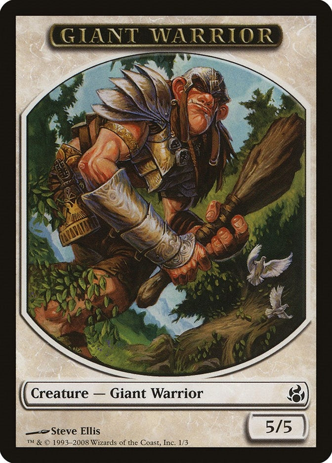 Image for Giant Warrior Token (1) (MOR) - Magic: The Gathering