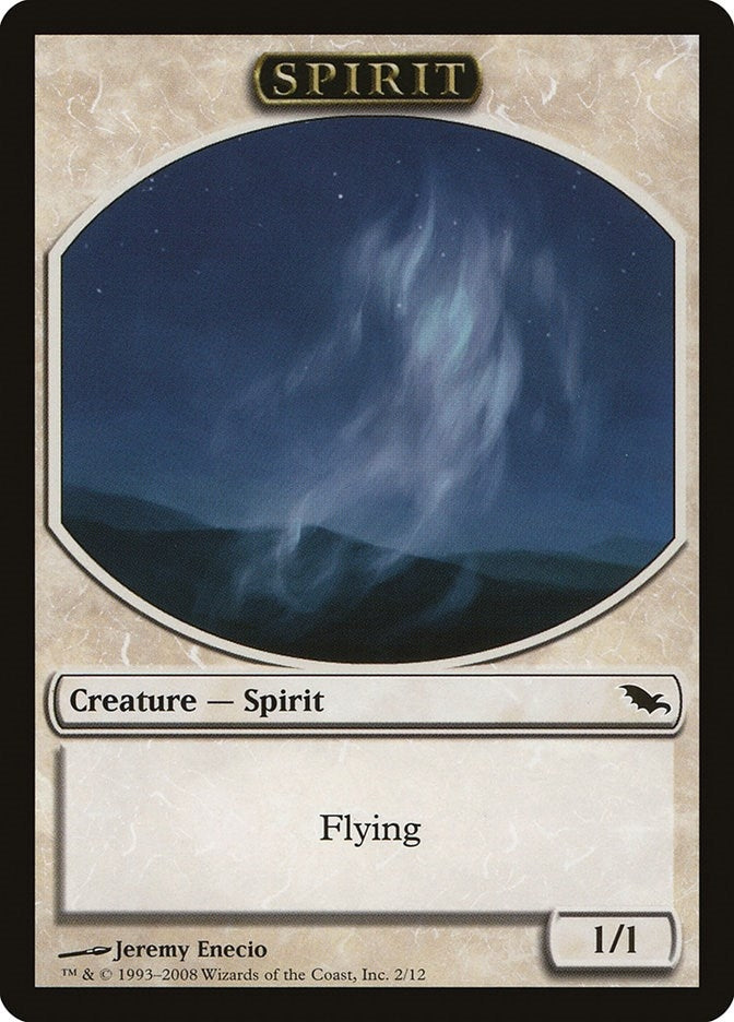 Image for Spirit Token (2) (SHM) - Magic: The Gathering