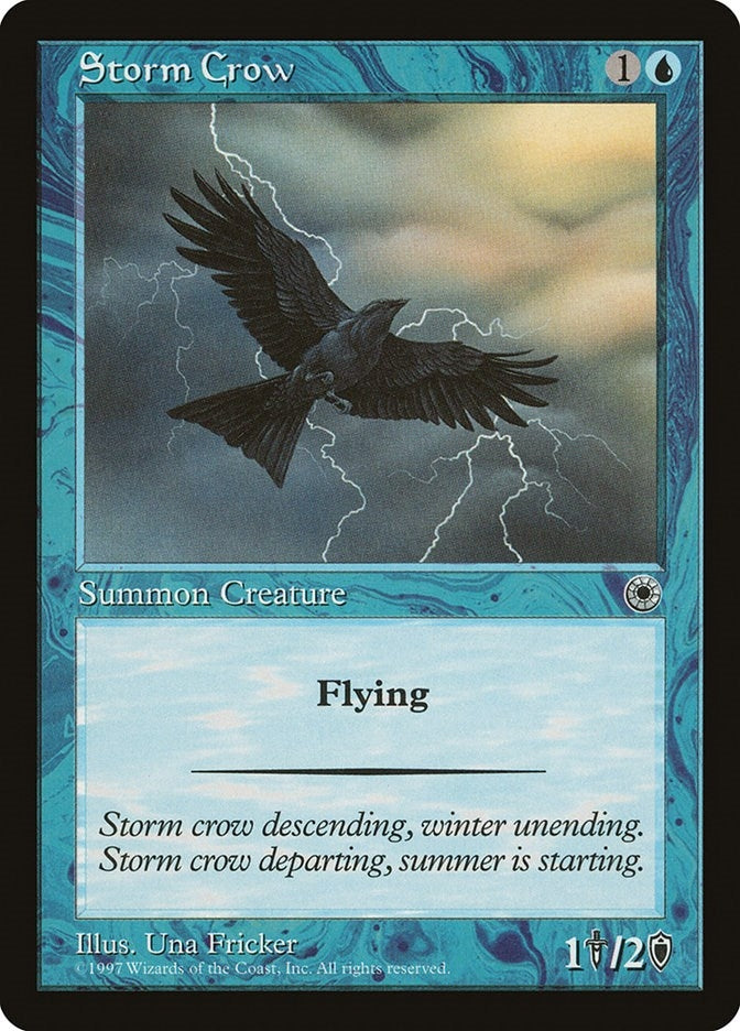 Image for Storm Crow (POR) - Magic: The Gathering