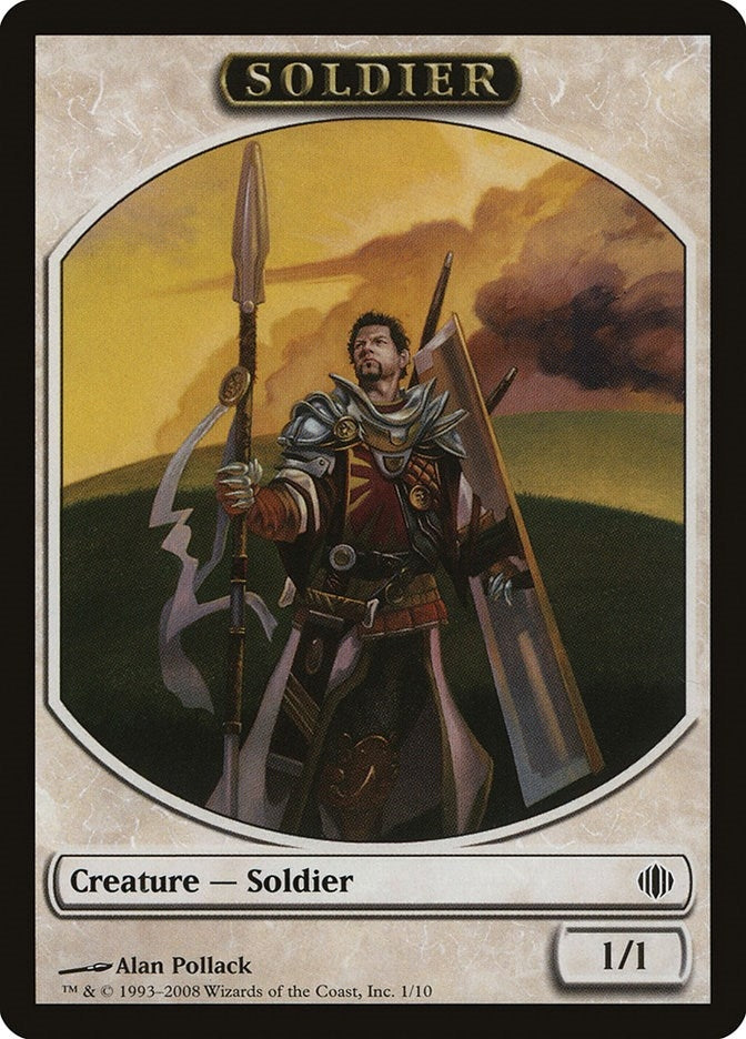 Image for Soldier Token (1) (ALA) - Magic: The Gathering