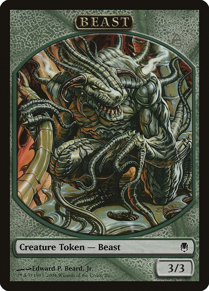 Image for Beast Token (Darksteel) (MPRP) - Magic: The Gathering