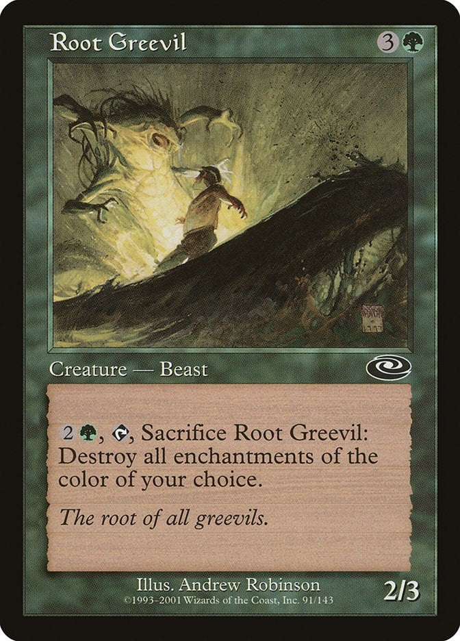 Image for Root Greevil (91) (PLS) - Magic: The Gathering