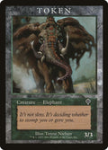 Image for Elephant Token (INV) (MPRP) - Magic: The Gathering