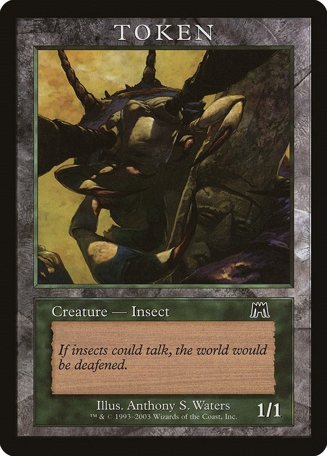 Image for Insect Token (ONS) (MPRP) - Magic: The Gathering